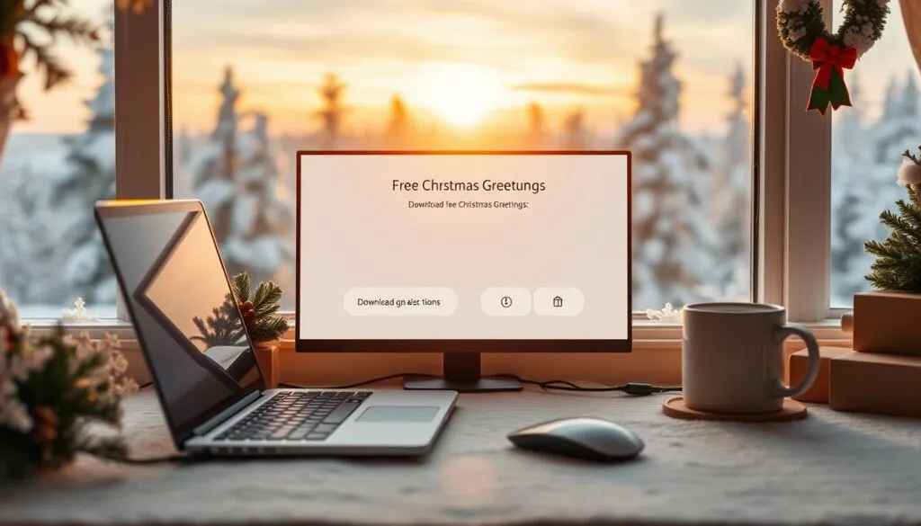 Weihnachtsgrüße Download Anleitung