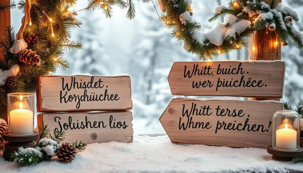 Weihnachtssprüche für besondere Anlässe