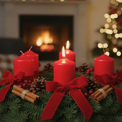 Adventskranz 1. Advent