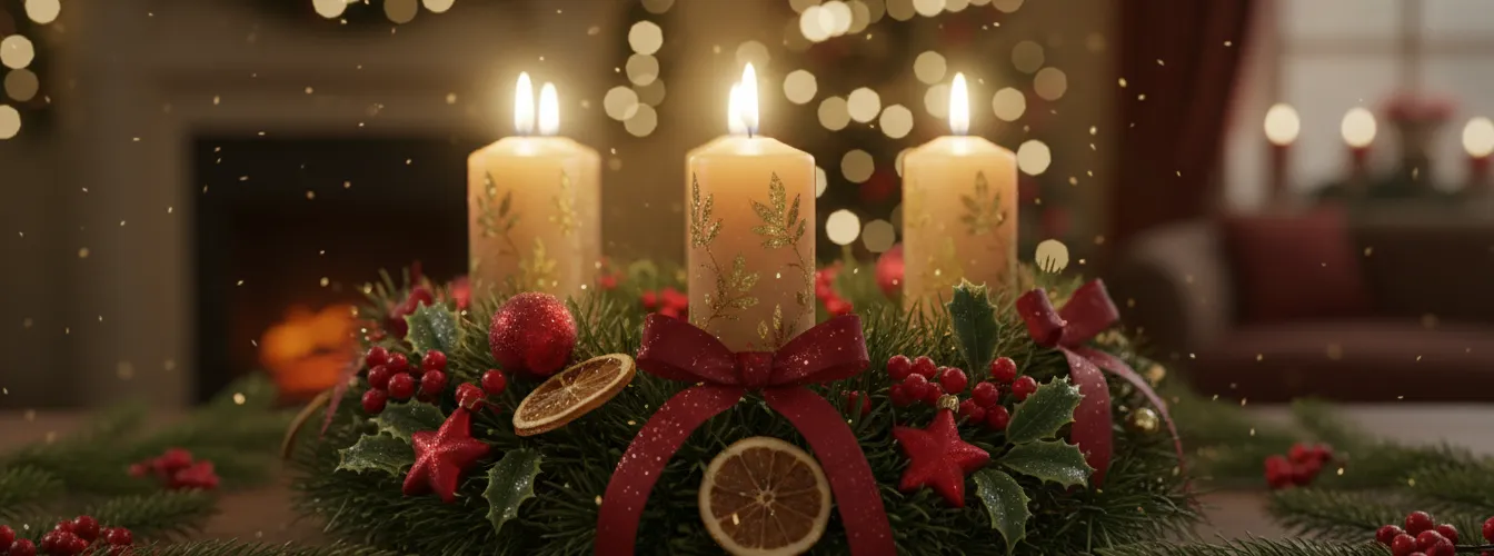 Adventskranz 2. Advent