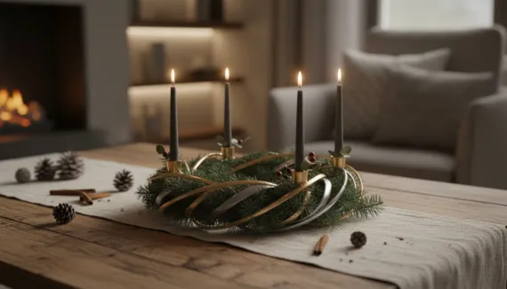 Adventskranz für Männer