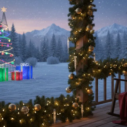 Außergewöhnliche Weihnachtsdeko außen