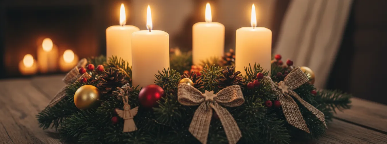 Die Geschichte des Adventskranzes – Ursprung & Bedeutung