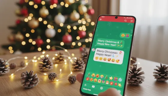 Frohe Weihnachten WhatsApp