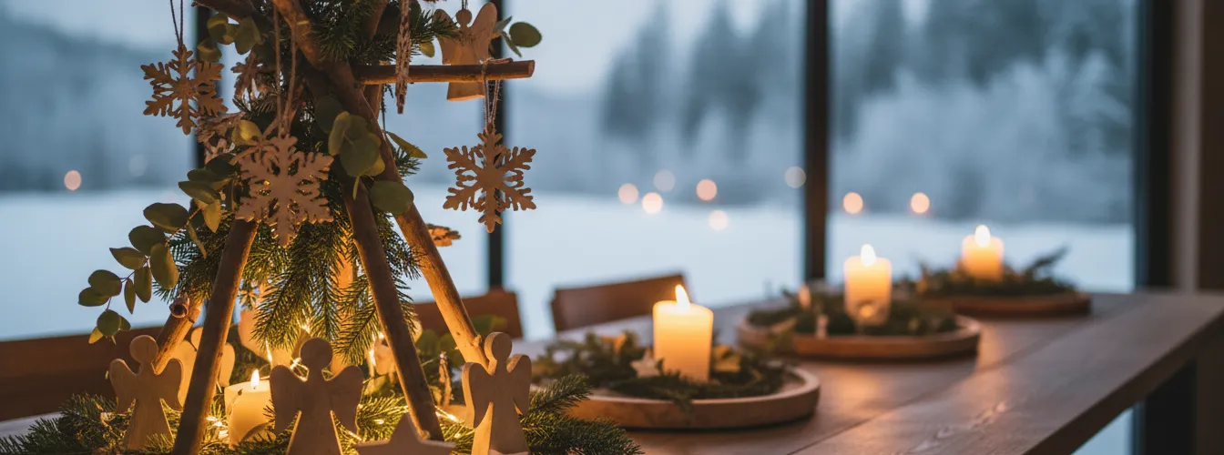 Weihnachtsdeko Holz