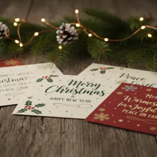 Englische Weihnachtsgrüße