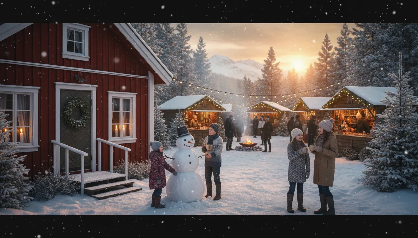 Weihnachtsfeiertage Schweden