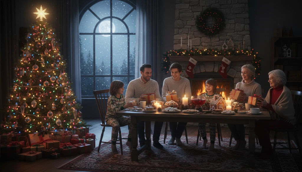 Weihnachtsgrüße für Familie und Freunde