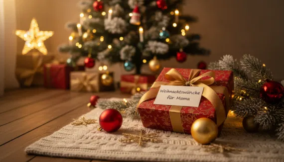 Weihnachtswünsche für Mama