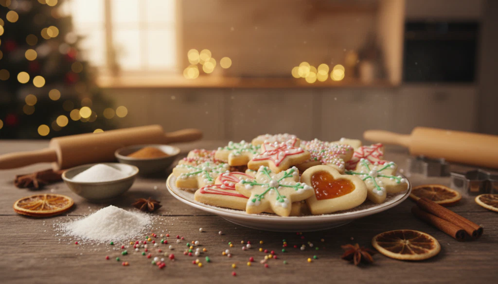 Butterplätzchen Dekoration Tipps