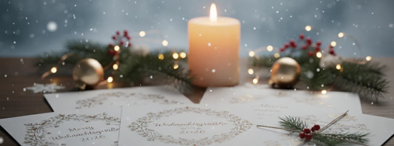 Weihnachtsspruch für Karte