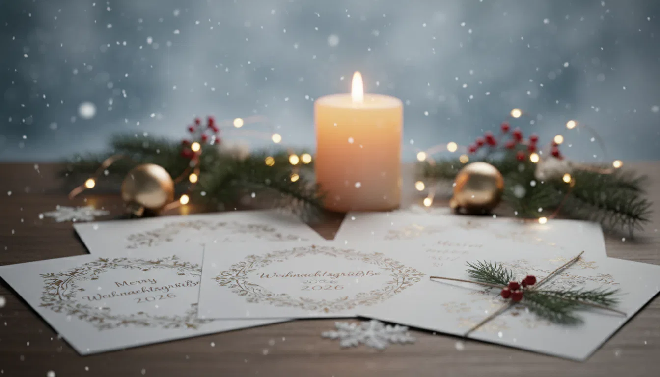 Weihnachtsspruch für Karte