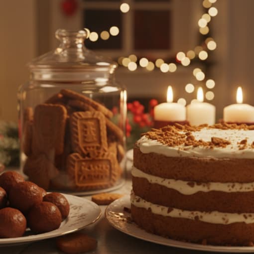 Nachtisch Weihnachten Spekulatius