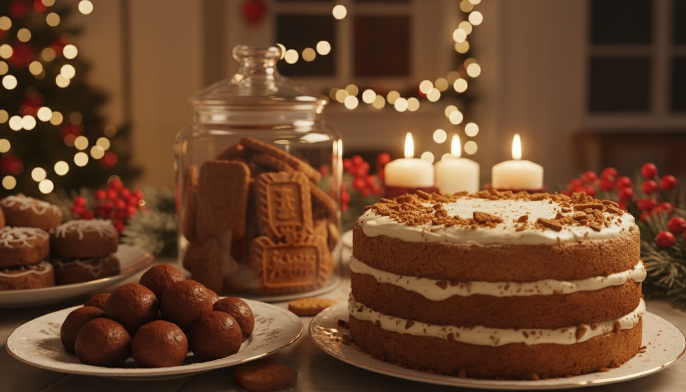 Nachtisch Weihnachten Spekulatius