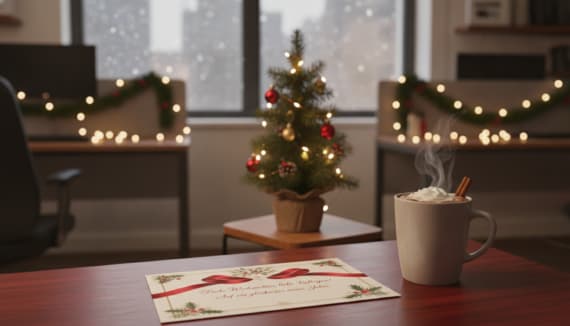 Weihnachtsspruch für Kollegen