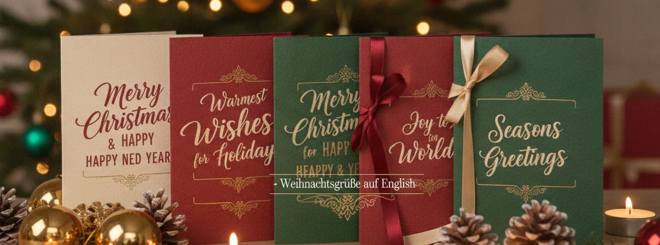 Frohe Weihnachten Englisch