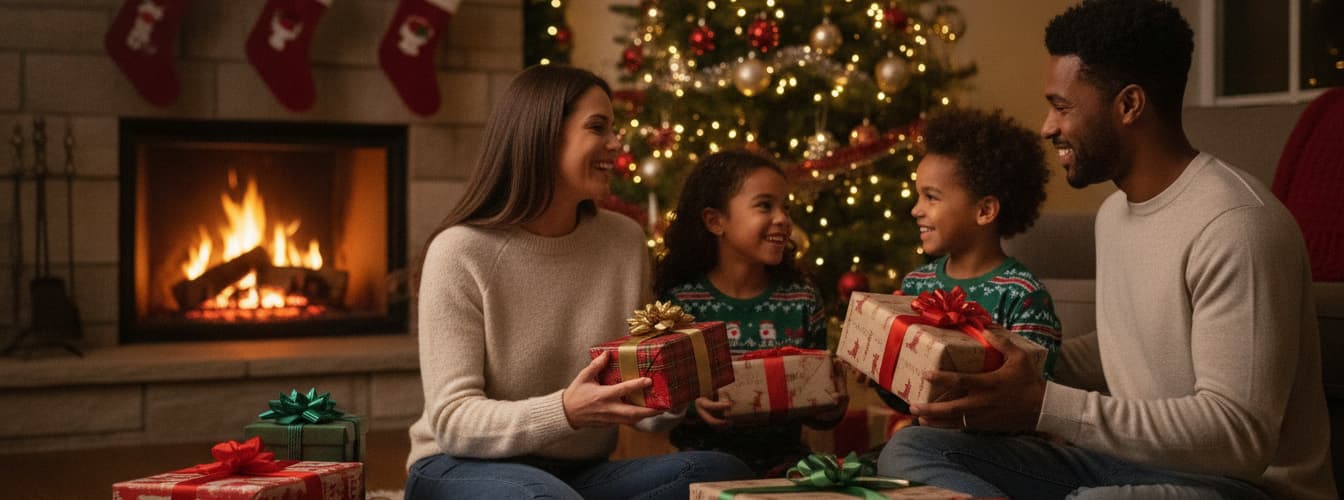 Weihnachtsgeschenke Familie
